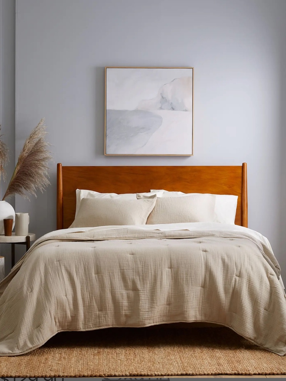 NWT Quince Organic Cotton Gauze Dream Quilt in Dune!